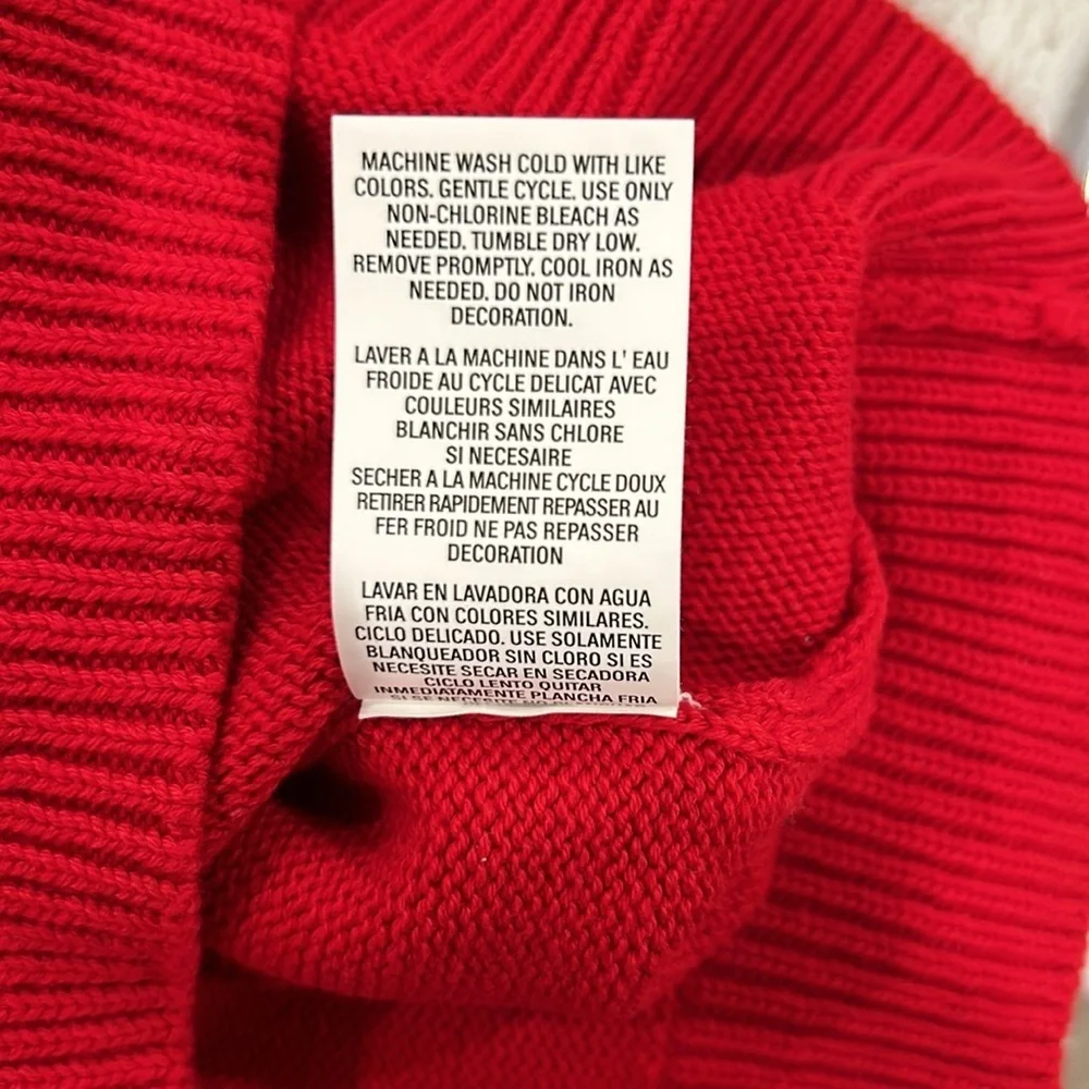 Chaps Boy’s Red Vest, Size Large (14/16), 100% cotton